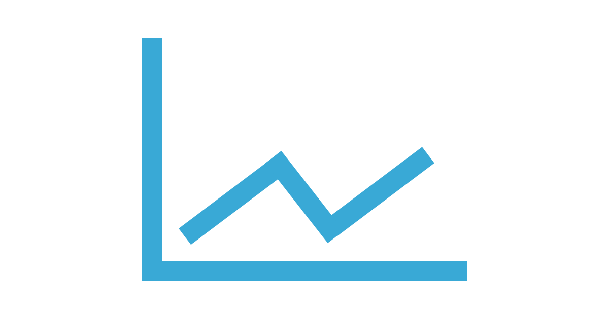 Line Chart Cssのみで折れ線グラフアイコンを描いてみた Moru Css アイコン Icon